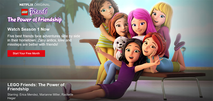 Watch LEGO on Netflix including Netflix Original LEGO Friends. - SahmReviews.com #StreamTeam