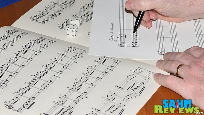 We found a 70's-era game designed to help you compose music! Melody Dicer is a recreation of a game that's been around since the late 1700's! - SahmReviews.com