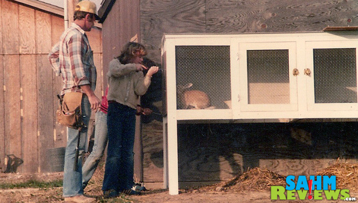 Building a rabbit hutch for 4-H. - SahmReviews.com #BetterMoments