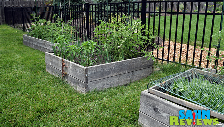Raised garden beds are a great solution for a small yard. - SahmReviews.com