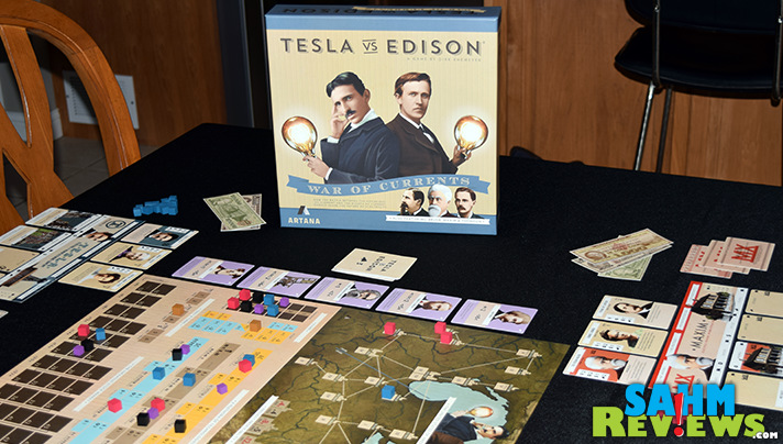 If you hurry, you can still get in on the Kickstarter campaign for Tesla vs. Edison: Powering Up and save 1/3 off of retail! - SahmReviews.com