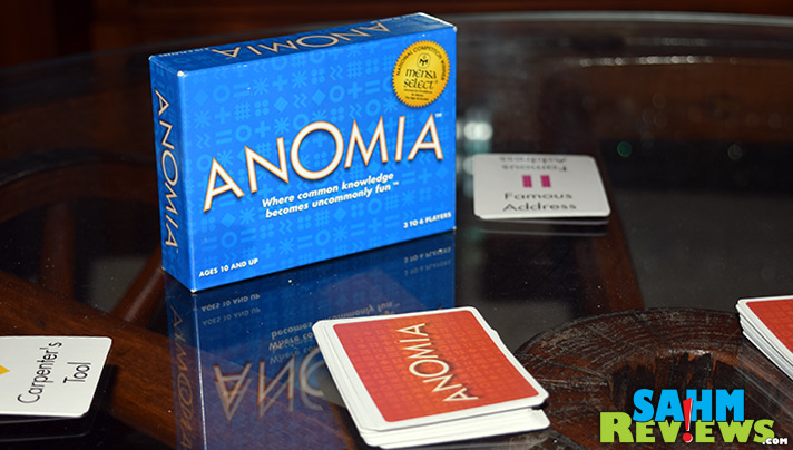 We first found Anomia by Everest Toys at our local game night gathering. Finding a copy for ourselves at Goodwill was just a bonus! - SahmReviews.com