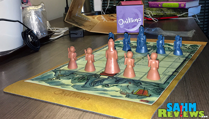 Arcane Wonders brought the popular Japanese game of Onitama to our shores for us to enjoy. Find out why it was the perfect hotel room game for us! - SahmReviews.com