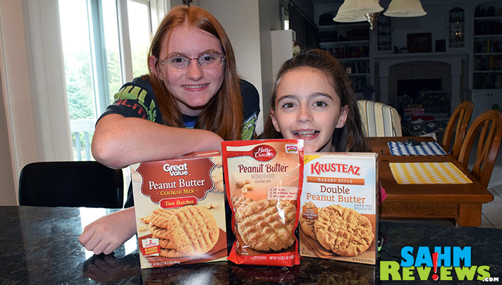 We tested boxed peanut butter cookie mixes to find which were better than others. Thoughts on Betty Crocker, Krusteaz and Great Value Peanut Butter cookie mixes. - SahmReviews.com