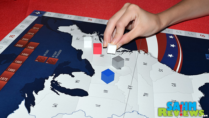 There's a new type of trivia game where you don't actually have to know the right answer to win! Check out Terra and America by Bezier Games! - SahmReviews.com