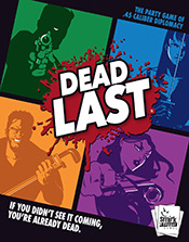 Dead Last by Smirk and Dagger is a quick and entertaining party game for up to 12 players. - SahmReviews.com