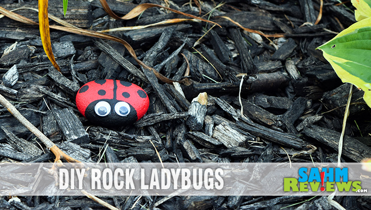 Easy craft tutorial: DIY Pet Rock Ladybugs. - SahmReviews.com