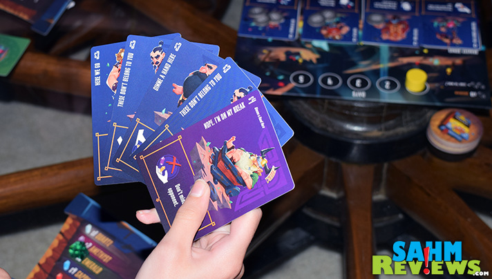 You'll have to wait to get your own copy of Quartz by Passport Game Studios. We were lucky to acquire one at Gen Con so we could tease you with it! - SahmReviews.com