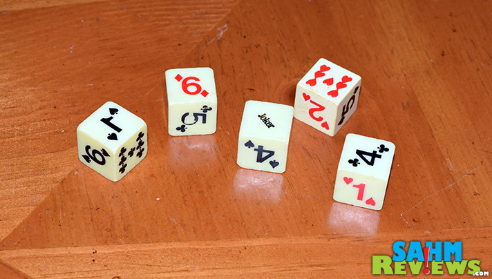 7-Spot YOTT was another game we purchased because of the cool dice. This time we're keeping the dice and trashing this Yahtzee clone. - SahmReviews.com