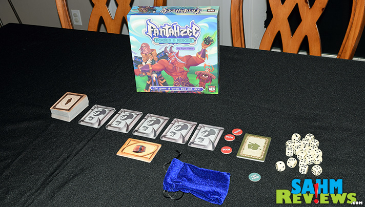 If you're tired of the MtG game and spending too much on packs, AEG's Fantahzee: Hordes & Heroes is probably a great solution! - SahmReviews.com