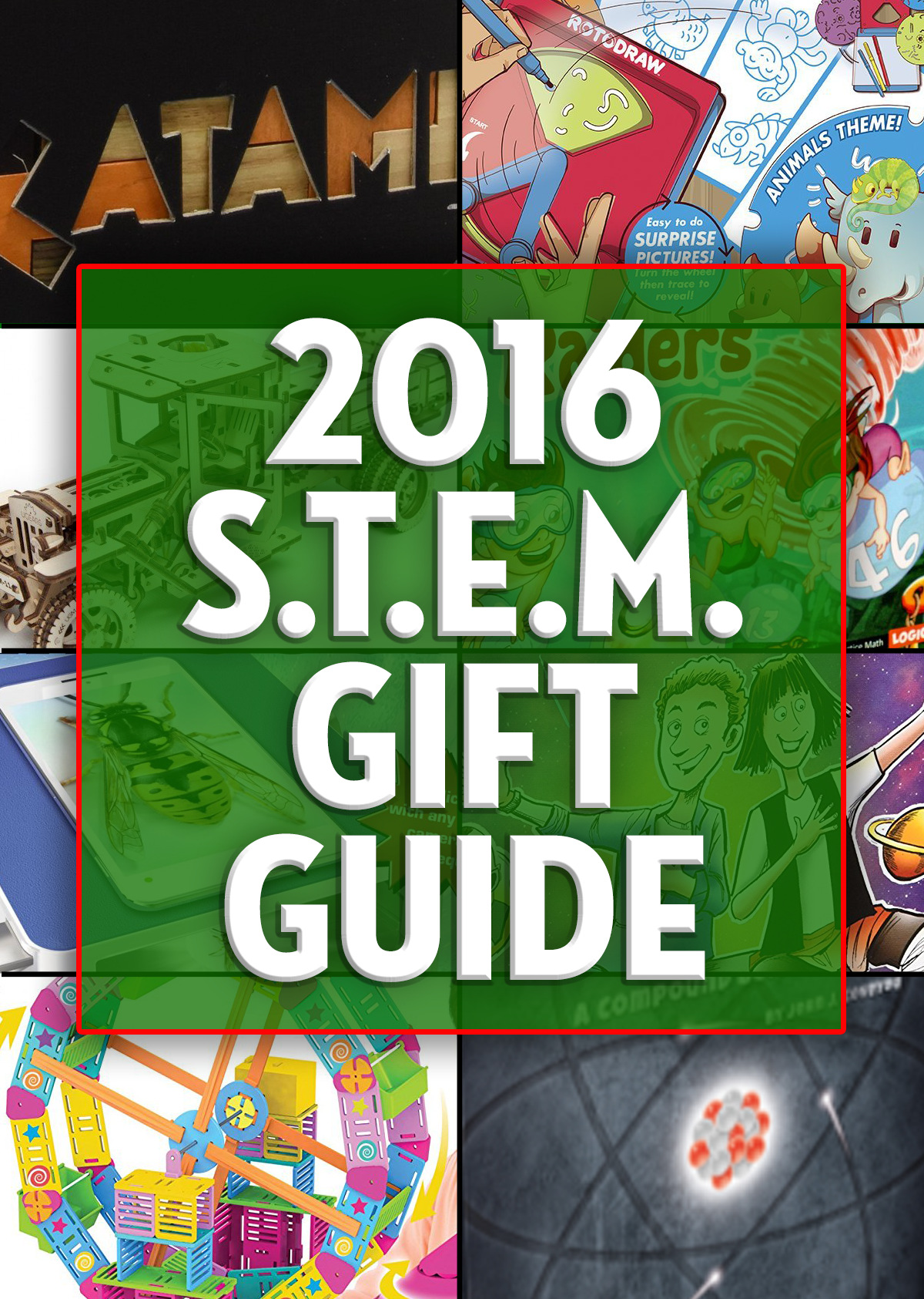Toys and games don't have to be just about fun. They can also offer a learning experience. Like these 12 items in our 2016 S.T.E.M. Holiday Gift Guide! - SahmReviews.com