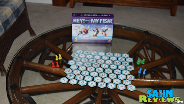 Hey! That's My Fish! was a game we kept hearing about, but have never played nor seen. Thanks to finding it at thrift, it's our latest Thrift Treasure! - SahmReviews.com