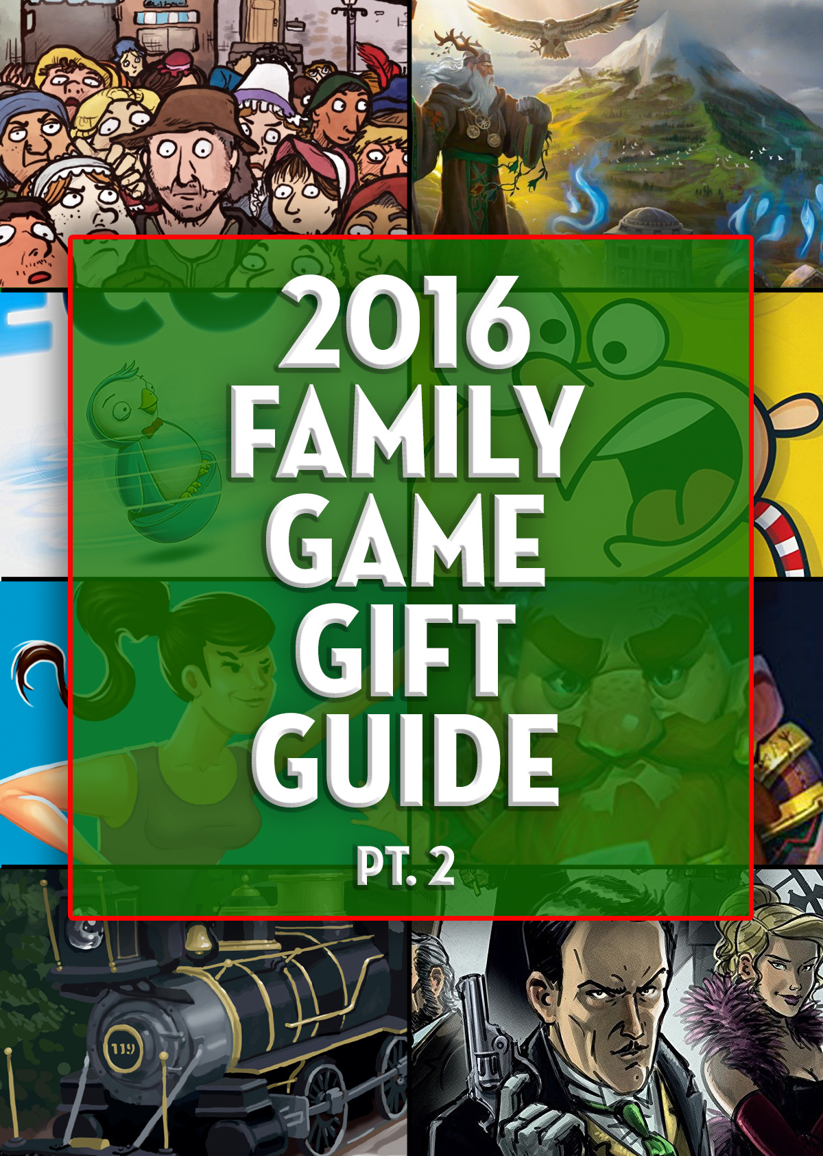2016 was such a great year for family games that one list wasn't enough! Here's the highly anticipated 2016 Family Games Gift Guide - Part 2! - SahmReviews.com