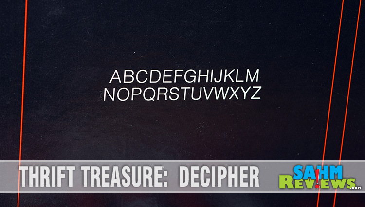 We're not usually fans of word games, but this week's Thrift Treasure is an exception. See why Decipher by Pressman is back after 40+ years! - SahmReviews.com