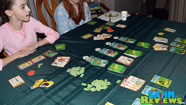 Mow Money card game from Mayday Games has players bidding to earn the city contract for their upstart landscaping companies. - SahmReviews.com