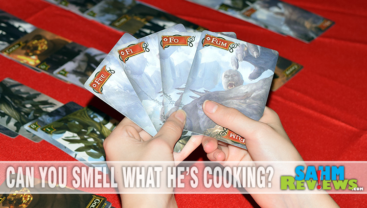 In The Blood of an Englishman card game, take on the role of Jack or the Giant and try to outwit your opponent. - SahmReviews.com