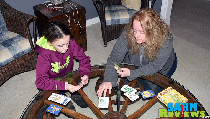 This week we picked up Frog Juice by Gamewright at our local Goodwill. Wonder if this witch-themed card game has the right recipe! - SahmReviews.com