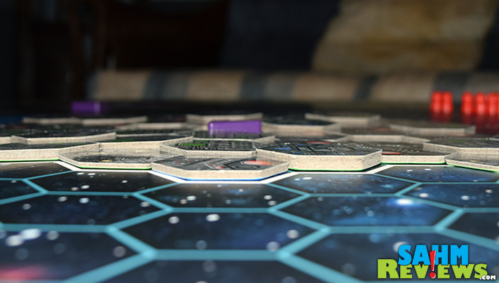 In Survive Space Attack by Stronghold Games, space station visitors try to save themselves for alien invasion. - SahmReviews.com