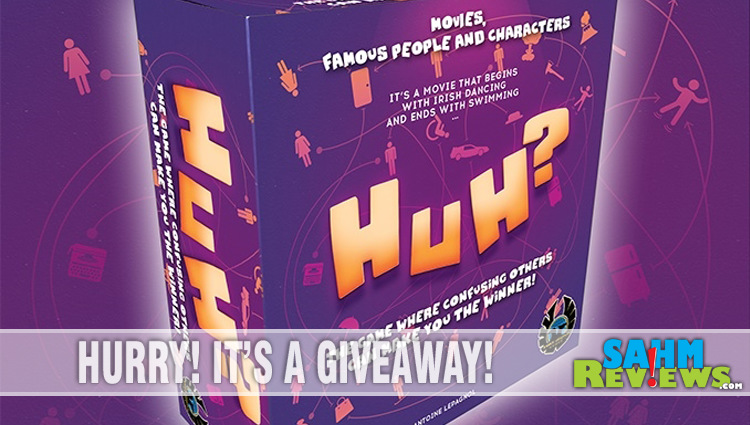 It's not often you have the chance to own a game before we do, but that time has come. Enter to win a copy of Eagle-Gryphon Games' Huh? - SahmReviews.com