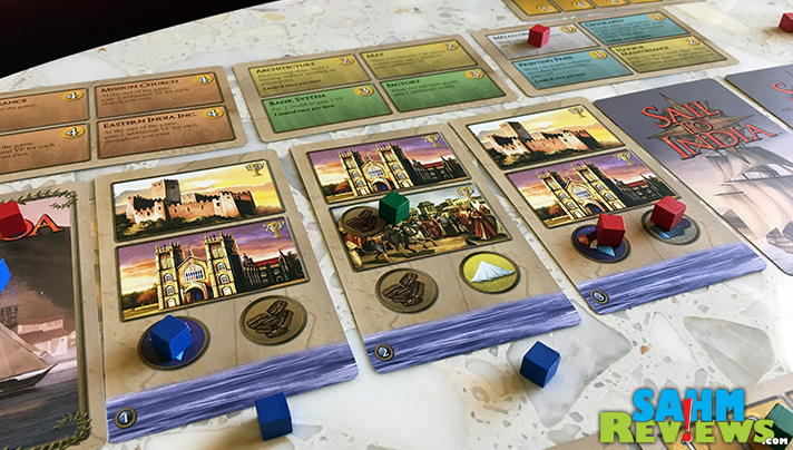 Sail to India is probably the most game in a small box we've found to date. And at under $20, one of the best values. Read more to find out why! - SahmReviews.com