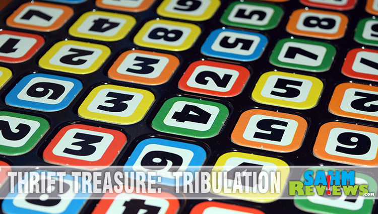 Tribulation looked like another 80's-era abstract game. Turns out it is also a refresher course in basic math. And not boring! - SahmReviews.com