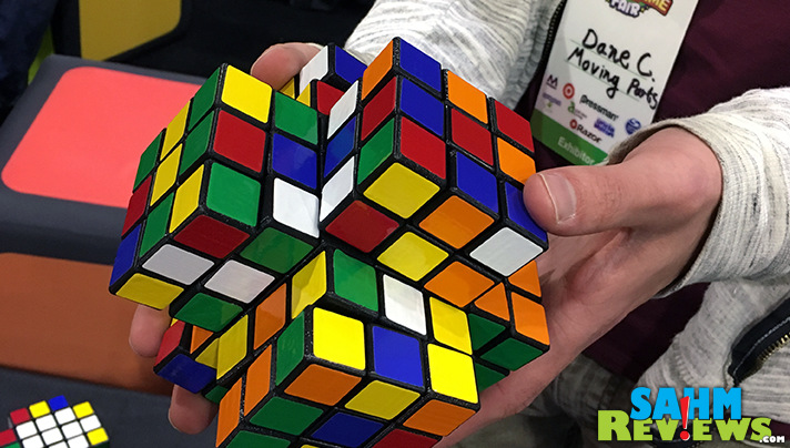 First we tackled the X-Cube by Moving Parts, LLC. This past fall they turned up the difficulty with their new X2 Cube. Did we dare to mix it up? - SahmReviews.com