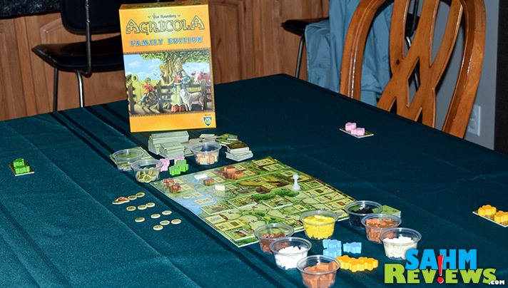 Agricola Family by Mayfair Games is a great gateway worker placement game. - SahmReviews.com