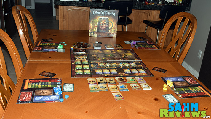 Final Frontier Games has a solid dice-based worker placement game in Cavern Tavern. - SahmReviews.com