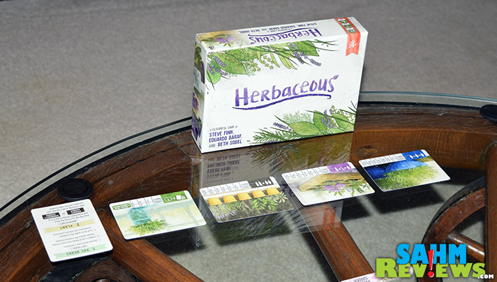 I'll bet you don't have a game in your collection all about collecting herbs, do you?! Pencil First Games' latest, Herbaceous, should be on your shelf. - SahmReviews.com