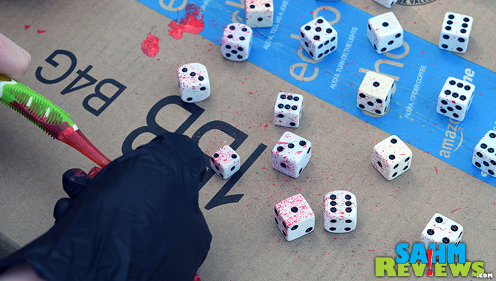 When you're ready to upgrade your zombie-themed board game, the perfect solution is blood dice. We show you how you can make your own! - SahmReviews.com