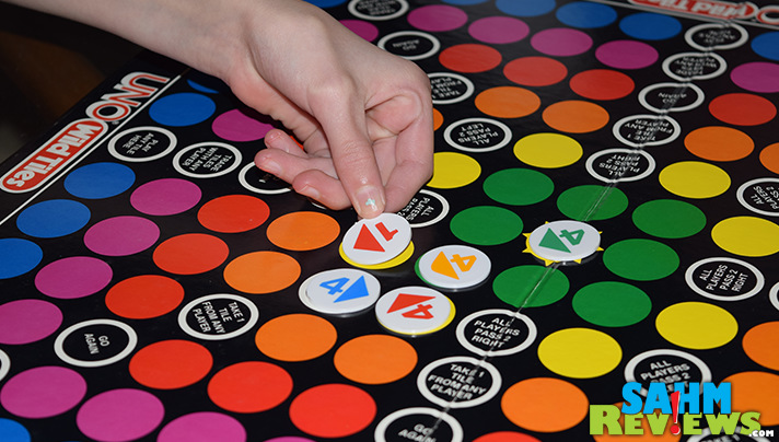 We've all played UNO. But UNO Wild Tiles was one we had never seen or heard of. It is now in our collection as this week's Thrift Treasure! - SahmReviews.com
