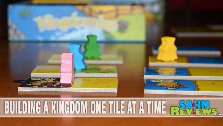Today's feature is a brand new one from Blue Orange Games and was just selected as a nominee for this year's Spiel des Jahres award! Check out Kingdomino! - SahmReviews.com