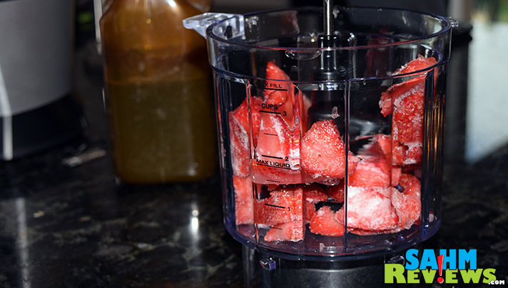 The Ninja Duo bowl worked like a charm on frozen strawberries! - SahmReviews.com
