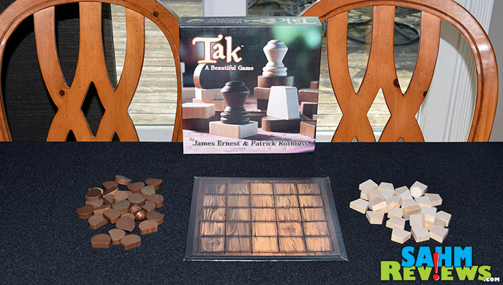 A brand new game to the abstract game works, Tak by Cheapass Games gives you the feeling it has been around for ages. Hard to believe it was born in 2016! - SahmReviews.com