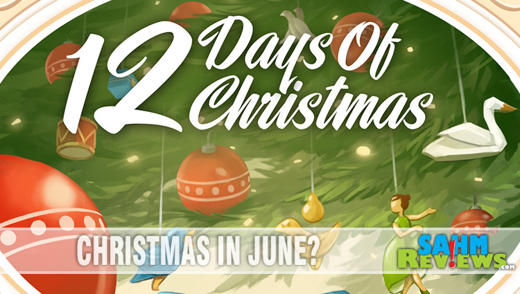 The second game in the E•G•G Series, 12 Days of Christmas by Eagle-Gryphon Games, is Christmas-themed. But it is a fun game all year long! - SahmReviews.com