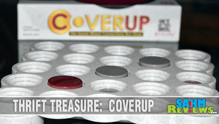 This week's Thrift Treasure is yet another four-in-a-row competition. What did we think of Out of the Box's abstract game, Coverup? - SahmReviews.com