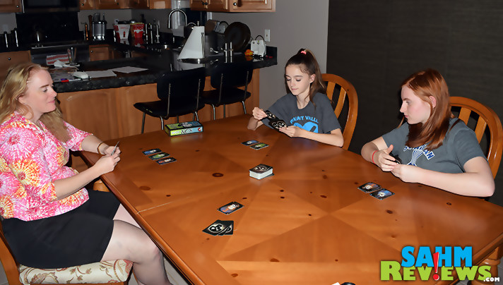 We're in a card game mood, but were looking for something that might make enemies of our opponents. Passport Game Studios' Nox seemed to fit the bill! - SahmReviews.com
