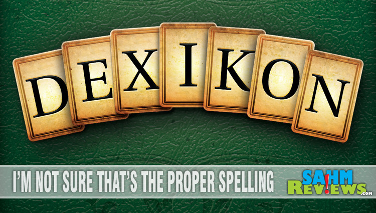 We don't play many word games, but this week was different. This is the fifth in the E•G•G Series - Dexikon by Eagle-Gryphon Games. - SahmReviews.com