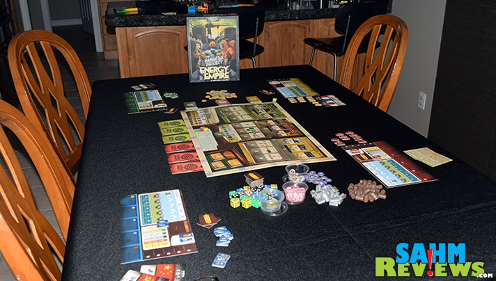 Strategy game, The Manhattan Project Energy Empire from Minion Games, has players vying to claim their nation is the best. - SahmReviews.com