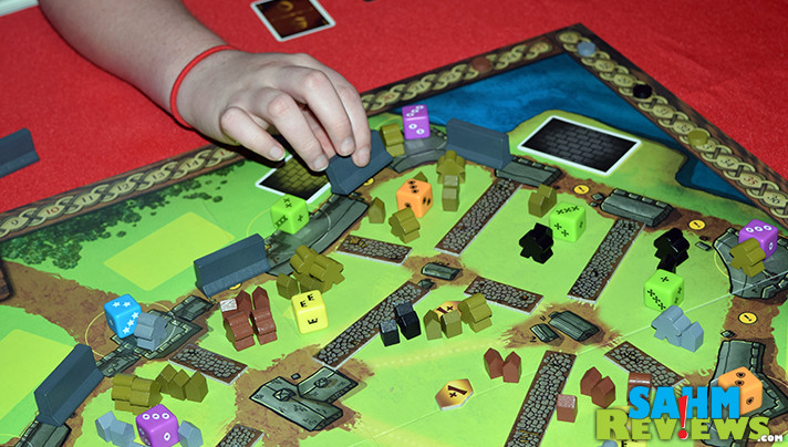 The Walled City by Mercury Games is an area control game that doesn't take forever to play. - SahmReviews.com