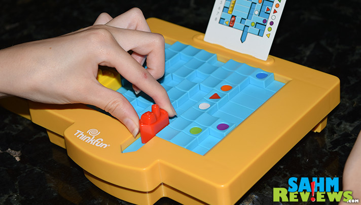 Wave Breaker from ThinkFun is a logic puzzle designed to accommodate a variety of abilities from beginner to expert. - SahmReviews.com