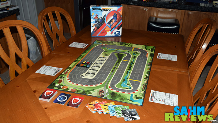 Downforce is the first issue from the newly-formed board game company, Restoration Games. A reissue of a 70's-90's classic, check out what they've changed! - SahmReviews.com