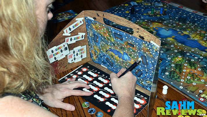 The thrill and anticipation of a scary B-movie brought to your tabletop in board game form with Last Friday by Ares Games. - SahmReviews.com