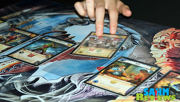We hated the thought of always buying packs of cards to keep us competitive in a game. Hero Realms by White Wizard Games has that solved! - SahmReviews.com