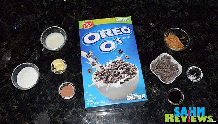 Give your cereal bar recipe a boost with Post Oreo O's cereal. Check out this simple Oreo Oh-So-Gooey No Bake Cookie Recipe. - SahmReviews.com