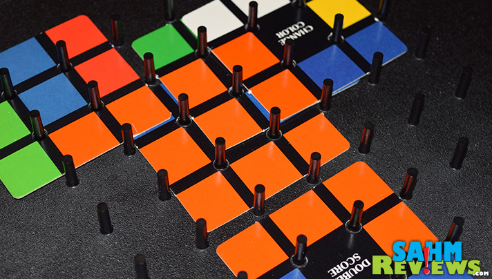 It's a Rubik's Cube in board game form! Colormatch won't have you solving the whole thing, just racing to be the first to complete one side! - SahmReviews.com