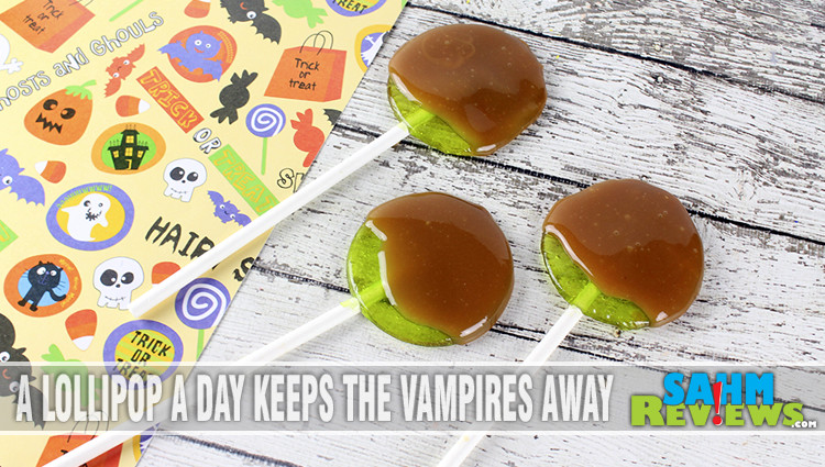 If you love caramel apples and have a sweet tooth for Jolly Ranchers, you have to try out our recipe for Caramel Apple Lollipops! - SahmReviews.com