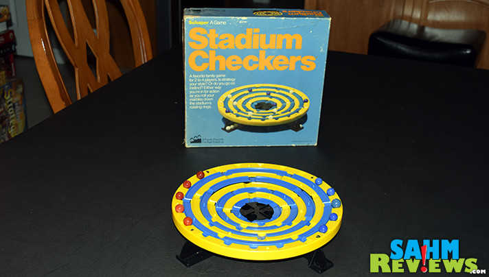 It turns out Stadium Checkers has been around longer than I have! How we missed out until now is a miracle. Now it's our latest Thrift Treasure! - SahmReviews.com