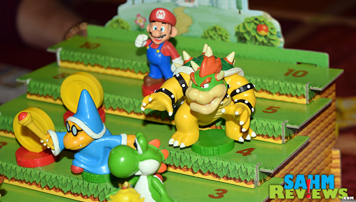 While we thoroughly enjoyed playing Super Mario Level Up! by USAopoly, we felt something needed upgrading. Too bad we didn't think it through first! - SahmReviews.com