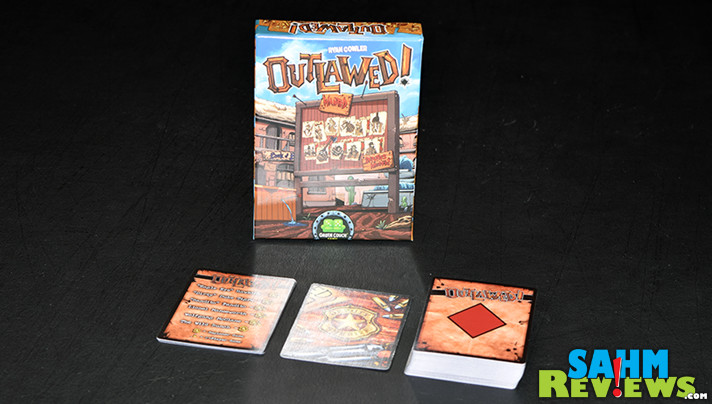 What do you do if you want to play a bluffing game but one of the participants doesn't like to lie? Make them play Outlawed! by Green Couch Games! - SahmReviews.com
